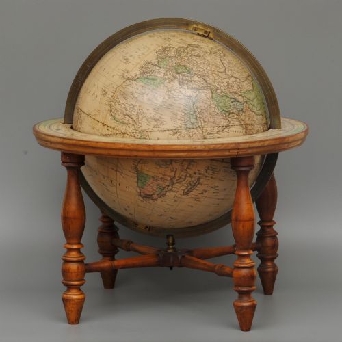 A Mid 19th Century American 12" Terrestrial Globe by Joslin