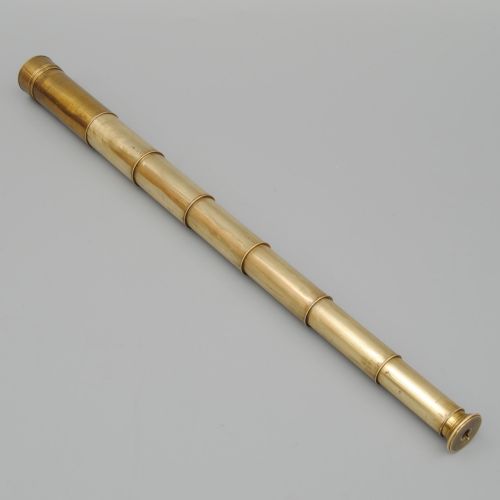 A Rare Small 6 Draw Pocket Telescope by Cary, London