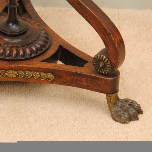 A FINE PAIR OF REGENCY PERIOD POLE SCREENS - ADDITIONAL PHOTO 3