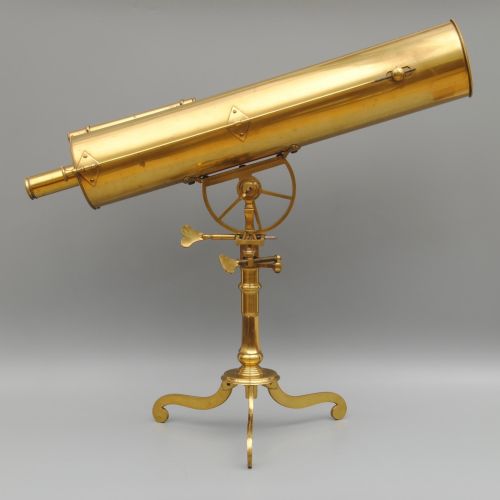 Fine and Original Watkins and Smith 4.5" Gregorian Telescope
