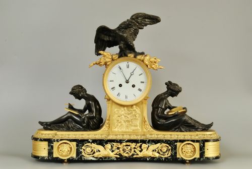19th Century Louis XVI Style Mantle Clock