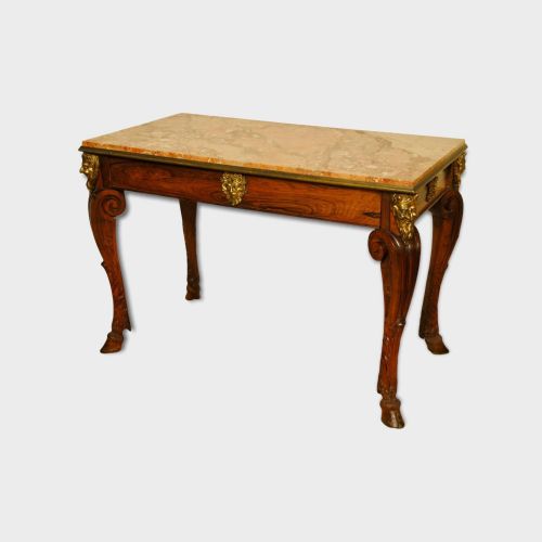 19TH CENTURY ROSEWOOD AND ORMOLU MOUNTED CENTRE TABLE - ADDITIONAL PHOTO 2
