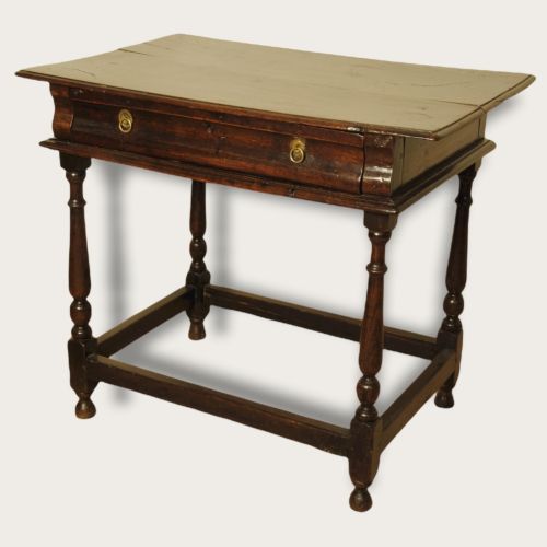 A Late 17th Century Oak Side Table