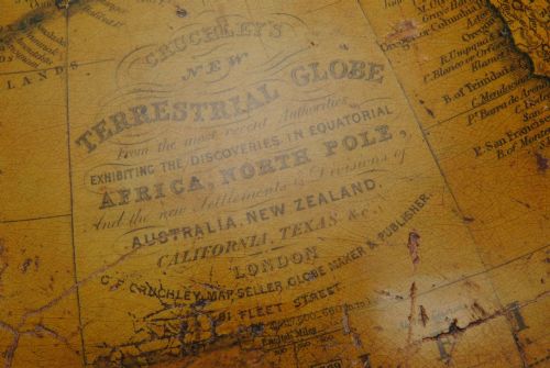 A PAIR OF 19TH CENTURY TABLE GLOBES BY CRUNCHLEY - ADDITIONAL PHOTO 3