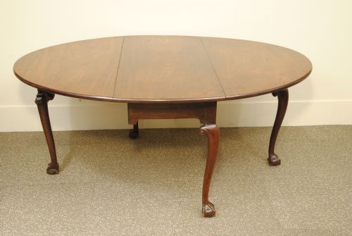 18TH CENTURY OVAL GATELEG TABLE - ADDITIONAL PHOTO 2