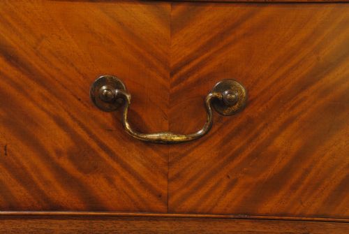 CHIPPENDALE PERIOD MAHOGANY TALLBOY - ADDITIONAL PHOTO 4