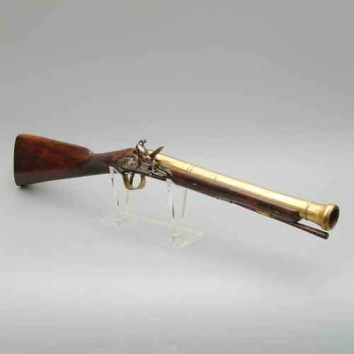 An 18th Century Flintlock Blunderbuss by Twigg, London
