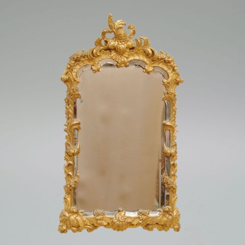 Late 18th Century Gilt Wood and Bordered Mirror