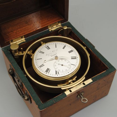 AN EARLY 19TH CENTURY 2 DAY MARINE CHRONOMETER BY JAMES MCCABE NO 199 - ADDITIONAL PHOTO 3