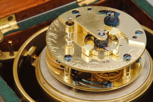 AN EARLY 19TH CENTURY 2 DAY MARINE CHRONOMETER BY JAMES MCCABE NO 199 - ADDITIONAL PHOTO 5