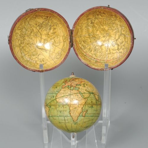 A Fine Example of 3" Pocket Globe by Lane, London