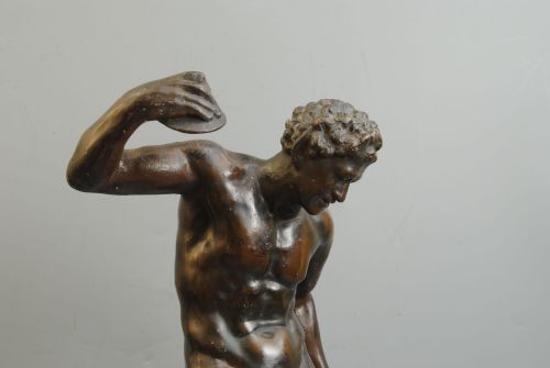 GRAND TOUR PLASTER FIGURE OF THE DANCING FAUN - ADDITIONAL PHOTO 2