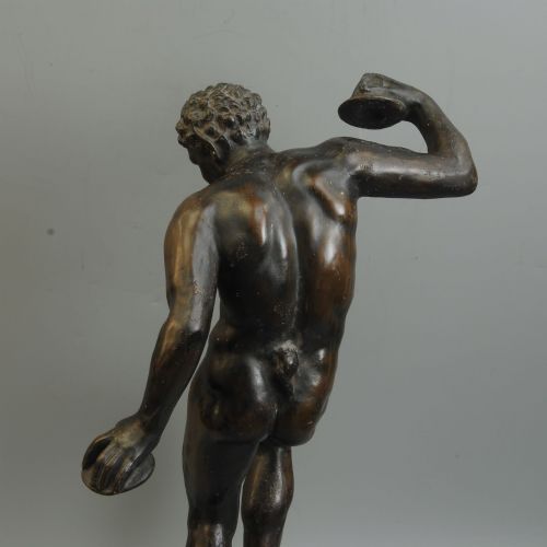 GRAND TOUR PLASTER FIGURE OF THE DANCING FAUN - ADDITIONAL PHOTO 3