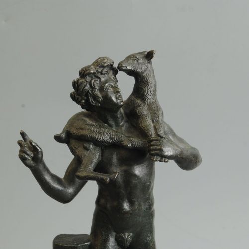 GRAND TOUR BRONZE FIGURE OF BACCHUS - ADDITIONAL PHOTO 1