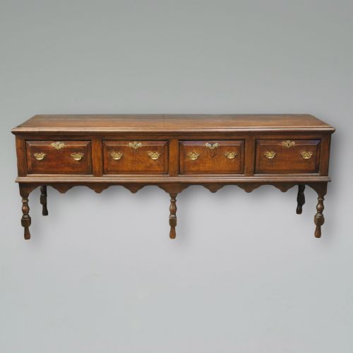 Early 18th Century Block Front Dresser Base