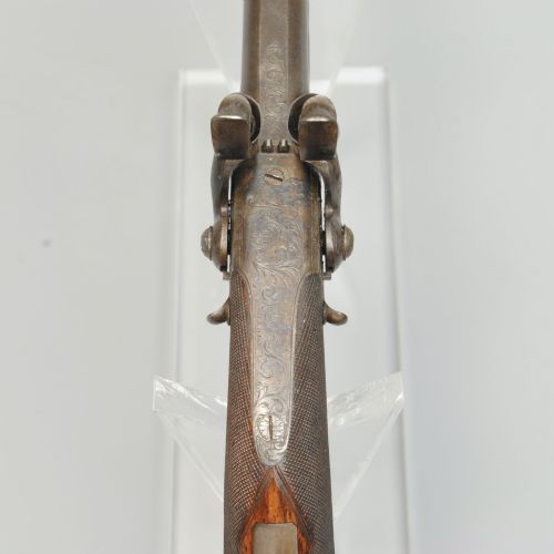 A SUPERB PAIR OF OVER AND UNDER PISTOLS IN ORIGINAL CASE - ADDITIONAL PHOTO 4