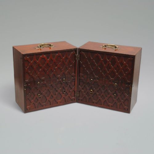 Chippendale Period Mahogany Medical Box
