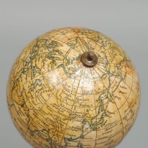 GERMAN 4 MINIATURE GLOBE ON STAND - ADDITIONAL PHOTO 4