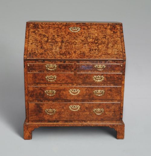 SUPERB BURR 'MULBERRY' BUREAU - ADDITIONAL PHOTO 1