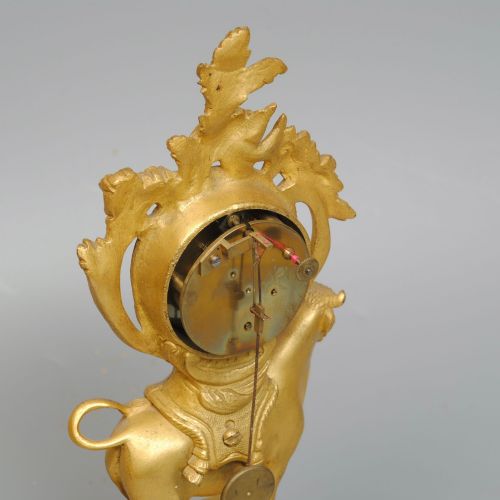 ENGLISH ORMOLU CLOCK BY VINER LONDON - ADDITIONAL PHOTO 3