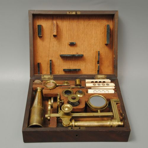 COMPACT COMPOUND MICROSCOPE IN CASE - ADDITIONAL PHOTO 4