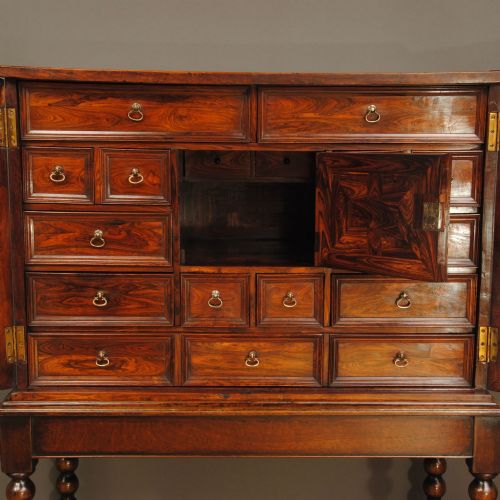 KINGWOOD PARQUETRY VENEERED CABINET - ADDITIONAL PHOTO 5