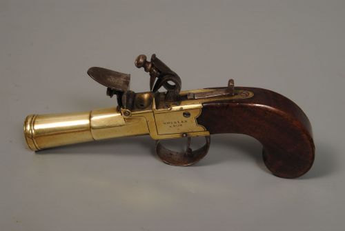 RARE PAIR OF BOXLOCK BLUNDERBUSS PISTOLS - ADDITIONAL PHOTO 3