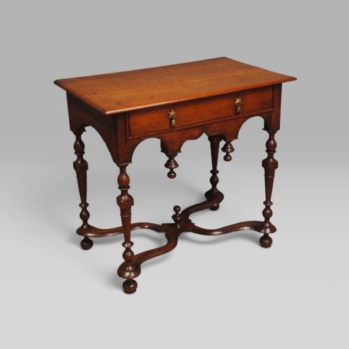 Queen Anne Oak Lowboy