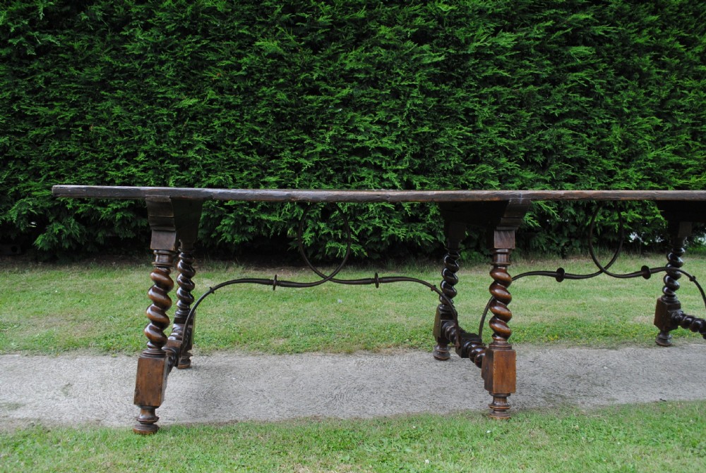 MASSIVE SPANISH WALNUT TABLE View II