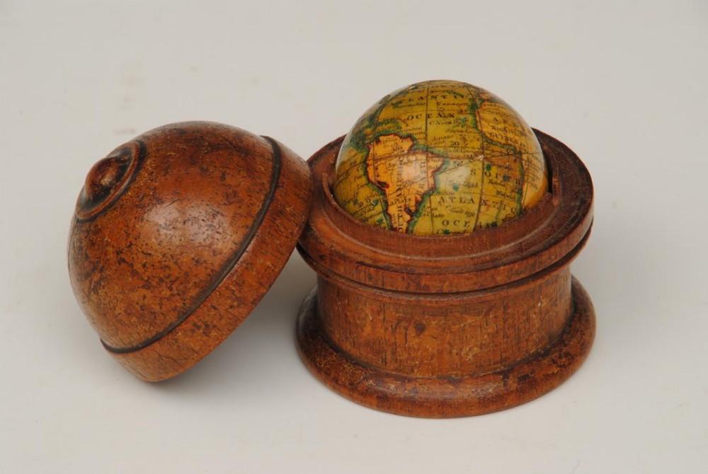 RARE NEWTON & SONS 1.5 INCH MINIATURE GLOBE