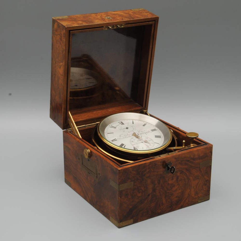 SUPERB EXAMPLE OF AN 8 DAY MARINE CHRONOMETER BY FRODSHAM AND KEEN, LIVERPOOL