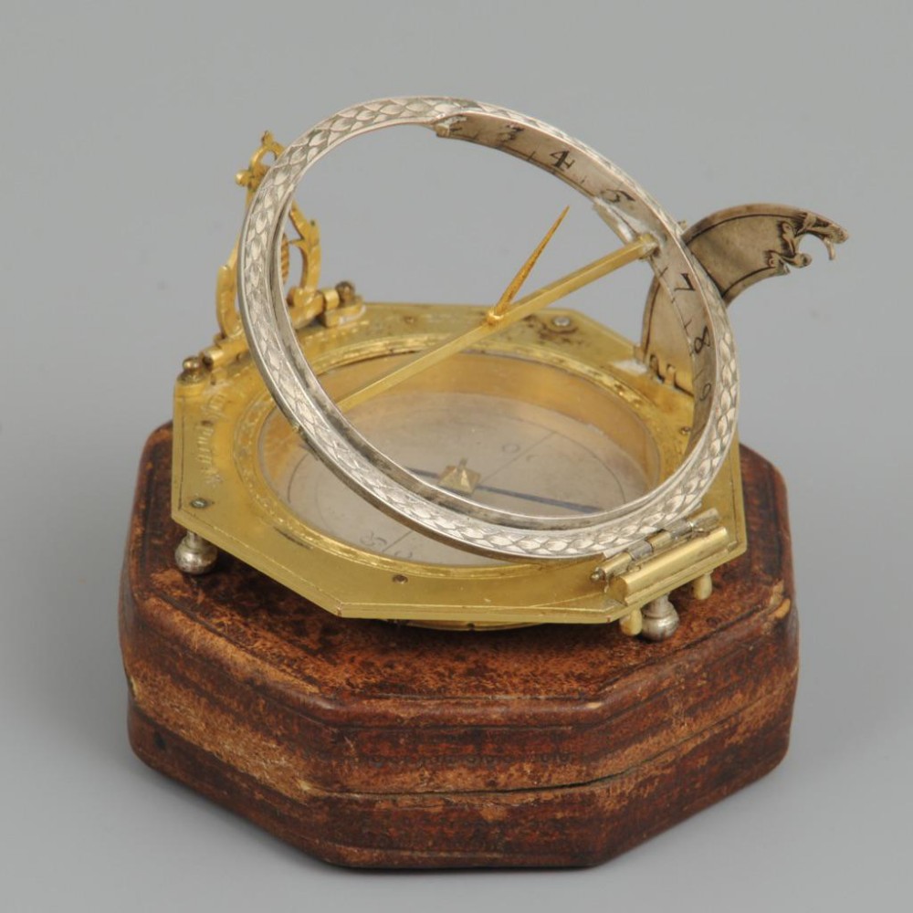 GERMAN EARLY 18TH CENTURY EQUINOCTIAL SUNDIAL