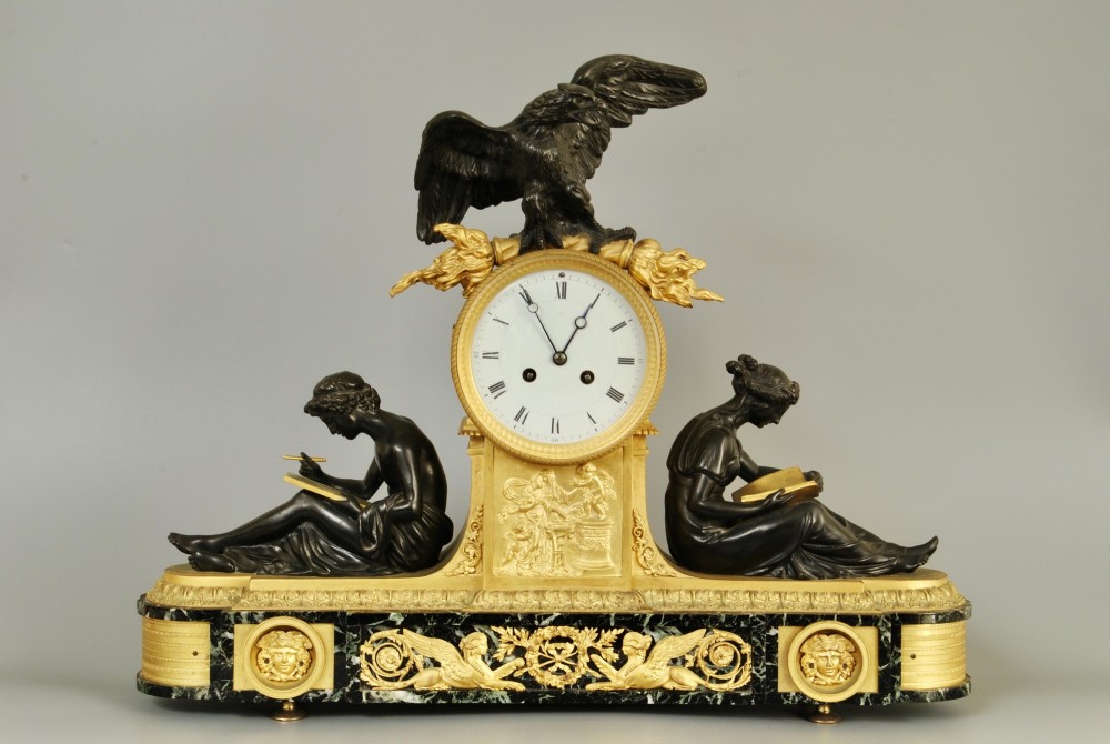 19th Century Louis XVI Style Mantle Clock