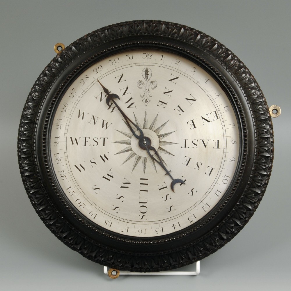 A VERY RARE WIND VANE DIAL IN THE MANNER OF WHITEHURST
