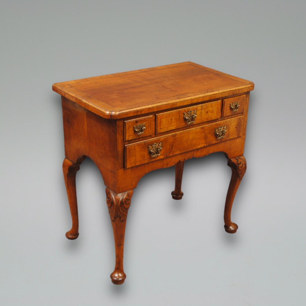 18th century walnut lowboy