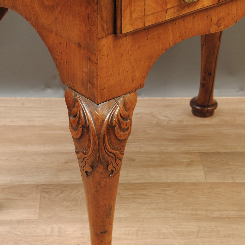 18th century walnut lowboy View III