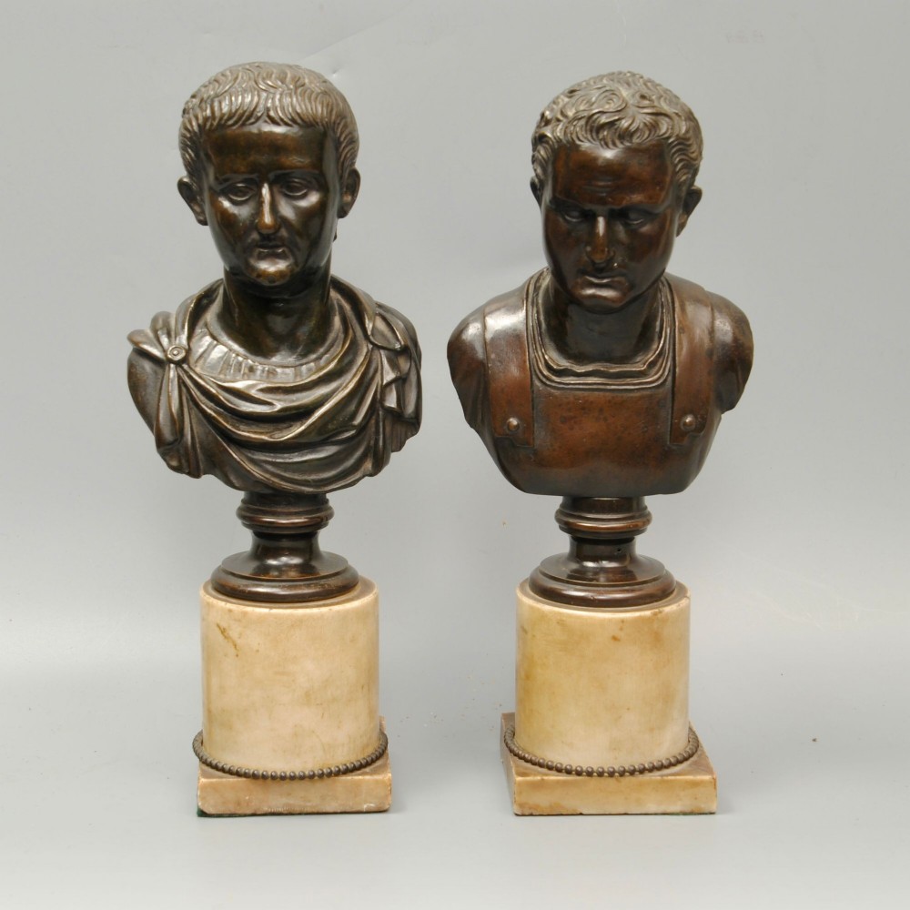 PORTRAIT BUSTS OF ROMAN EMPERORS