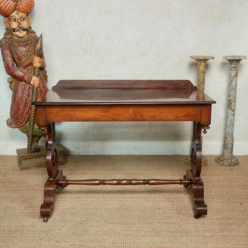 Writing Table Victorian Mahogany