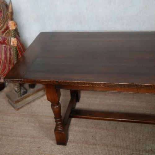 OAK REFECTORY DINING TABLE - ADDITIONAL PHOTO 8