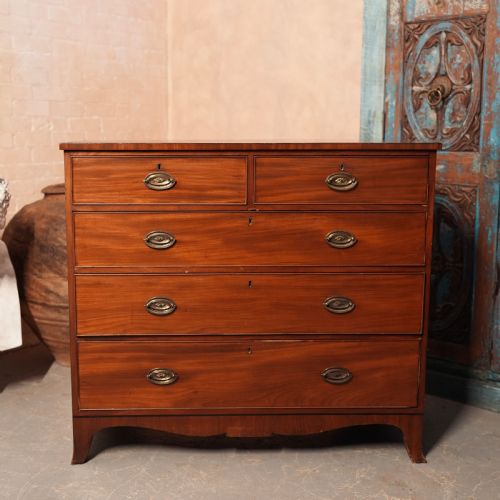 Georgian Chest of Drawers Mahogany