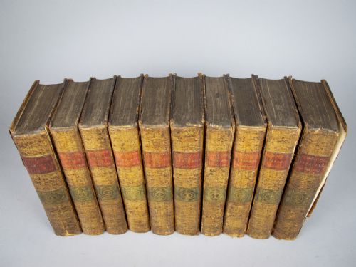 fig 1. 1778 The Plays Of William Shakespeare In 10 Volumes, Notes by Johnson & Steevens