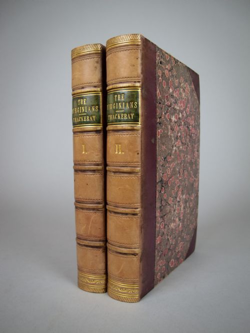 1858-59 the Virginians by W. Thackeray. First Issue, First Edition. 2 Vol.