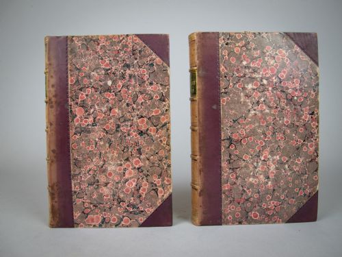 fig 2. 1858-59 The Virginians by W. Thackeray. First Issue, First Edition. 2 Vol.
