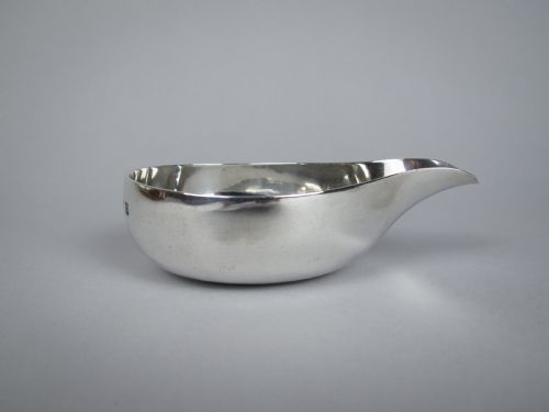 George II Sterling Silver Pap Boat, London, 1759.
