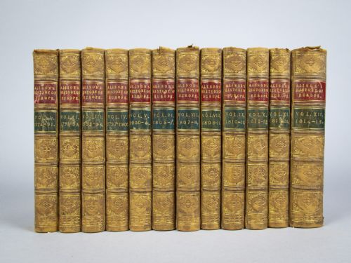 1853-1855 History of Europe by Sir Archibald Alison in 12 Volumes / Books.