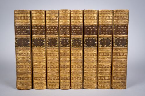 1850-54 Hallam's Collected Works in Eight Volumes / Books. Fine Binding.