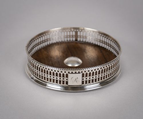George III Sterling Silver Wine Coaster