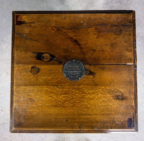 fig 4. Revolving Bookcase Made From Nelson's Flagship 'Foudroyant', by Goodall, Lamb & Heighway.