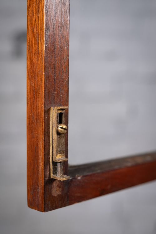 FINE GEORGE II CHIPPENDALE PERIOD BUREAU BOOKCASE WITH BRAMAH LOCK - ADDITIONAL PHOTO 5
