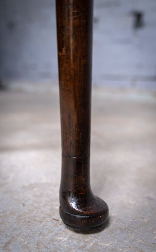 GEORGIAN COUNTRY OAK LAMP SIDE TABLE C1800 - ADDITIONAL PHOTO 13